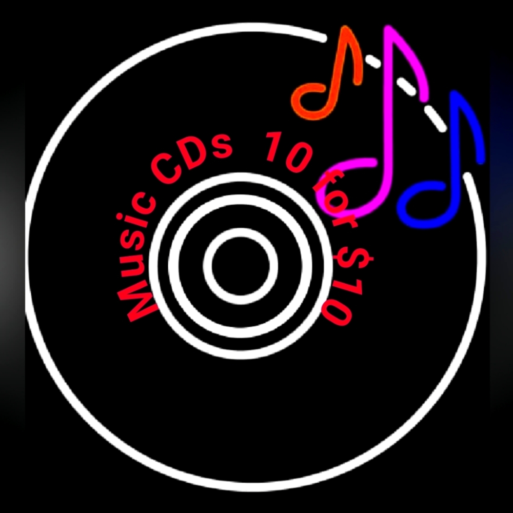 All music CDs on sale!!! Message me to let me know which CDs you would like.
